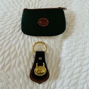Dooney and Burke key chain and coin purse